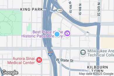 Map image of the property - 1009 W Juneau Ave