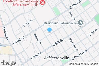 Map image of the property - 515 E 9th St