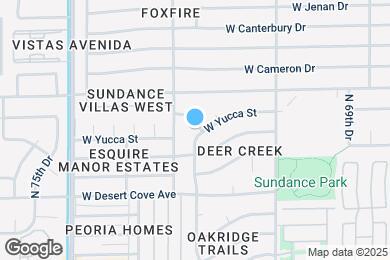 Map image of the property - 11220 N 72nd Dr