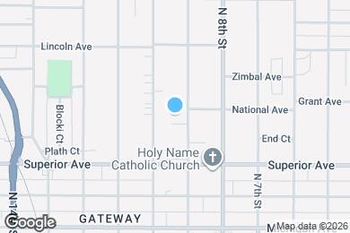 Map image of the property - 914 St James Ct