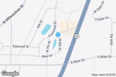 Map image of the property - 316 N 8th St