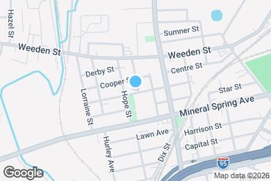 Map image of the property - 34 Hancock St