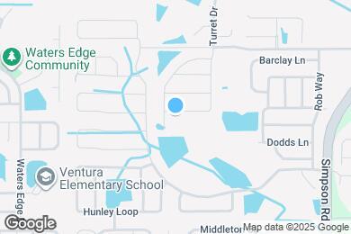 Map image of the property - 3205 Turret Dr