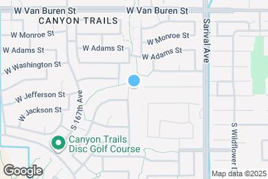 Map image of the property - 99 S 165th Dr