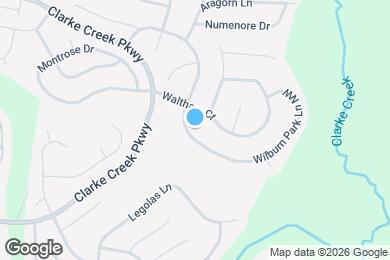 Map image of the property - 1727 Wilburn Park Ln NW