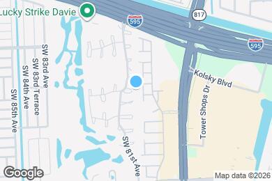 Map image of the property - 8026 SW 20th Ct