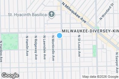 Map image of the property - 2732 N Central Park Ave