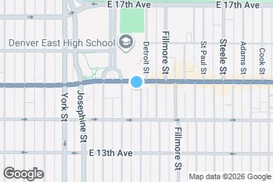 Map image of the property - 1485 Clayton