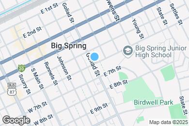 Map image of the property - 503 E 6th St