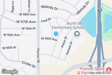 Map image of the property - 565 W 96th Ave