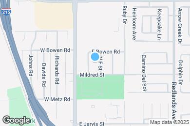 Map image of the property - 1054 N F St