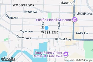 Map image of the property - 512 Taylor Ave