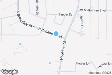 Map image of the property - 3996 S Schenley Ave