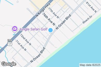 Map image of the property - 7403 N Ocean Blvd