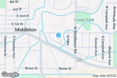 Map image of the property - 8 Canyon Dr