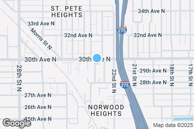 Map image of the property - 2925 24th St N