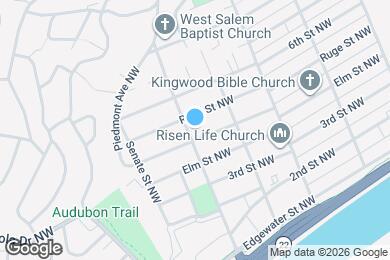 Map image of the property - 550 Rosemont Ave NW