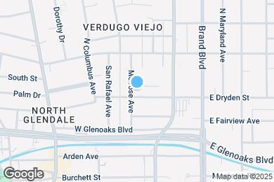 Map image of the property - 251 W Dryden St