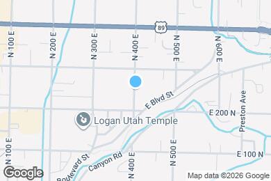 Map image of the property - 240 E 400 N