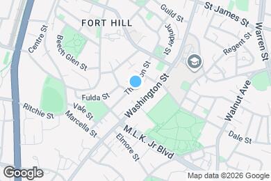 Map image of the property - 114-116 Thornton St.