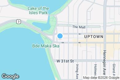 Map image of the property - 1800 Lake Apartments