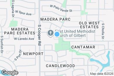 Map image of the property - 678 W Laredo Ave