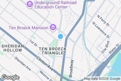 Map image of the property - 81 Ten Broeck St