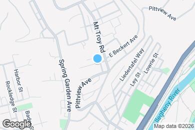 Map image of the property - 1960 W Beckert Ave