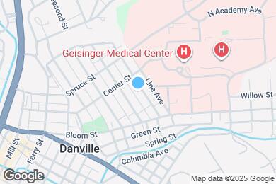 Map image of the property - 1001 Cherry St