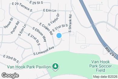 Map image of the property - 2900 S Linwood Ave