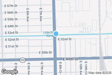 Map image of the property - 811 E 52nd St