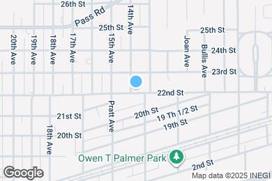 Map image of the property - 1360 22nd St