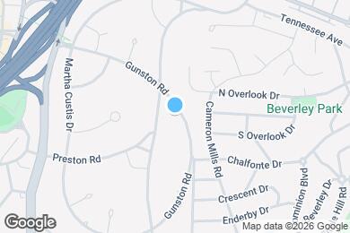 Map image of the property - 3534 Gunston Rd
