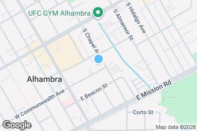 Map image of the property - 217 E Commonwealth Ave