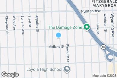 Map image of the property - 15751 Monte Vista St