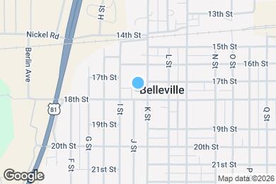 Map image of the property - Buffalo Apartments