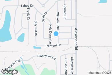 Map image of the property - 8995 William Paul Dr