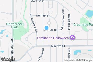 Map image of the property - 1083 NW Greenwood St