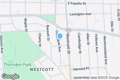 Map image of the property - 445 Columbus Ave