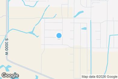 Map image of the property - 2613 W 3340 S