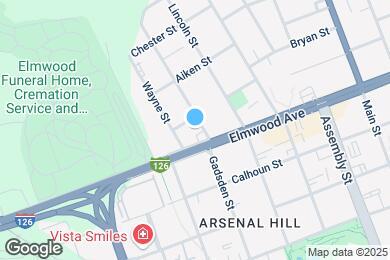 Map image of the property - 2113 Gadsden St