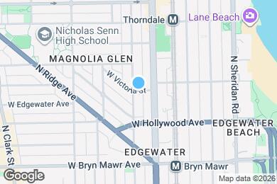 Map image of the property - 1220 W Victoria St