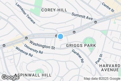 Map image of the property - 1529 Beacon St
