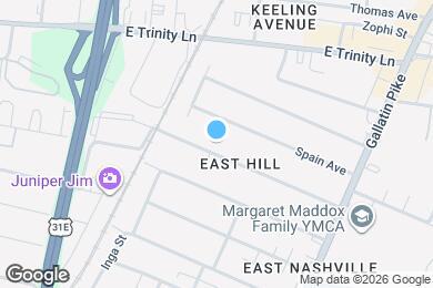 Map image of the property - 915 Delmas Ave