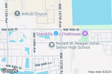 Map image of the property - 8899 NW 107th Ct
