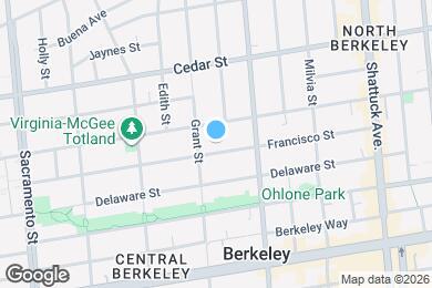 Map image of the property - 1815 Francisco St