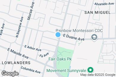 Map image of the property - 599 Cypress Ave