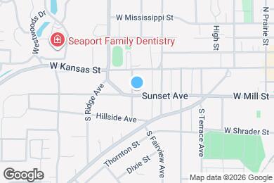 Map image of the property - 636 Sunset Ave