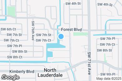 Map image of the property - 707 SW 74th Ave