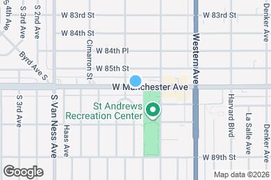 Map image of the property - 1946 W Manchester Ave